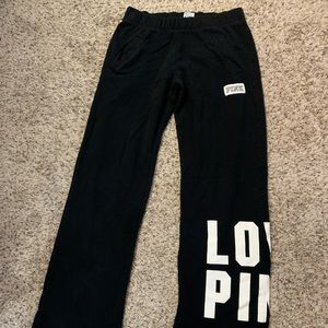 PINK Wide Leg Sweatpants Size XS